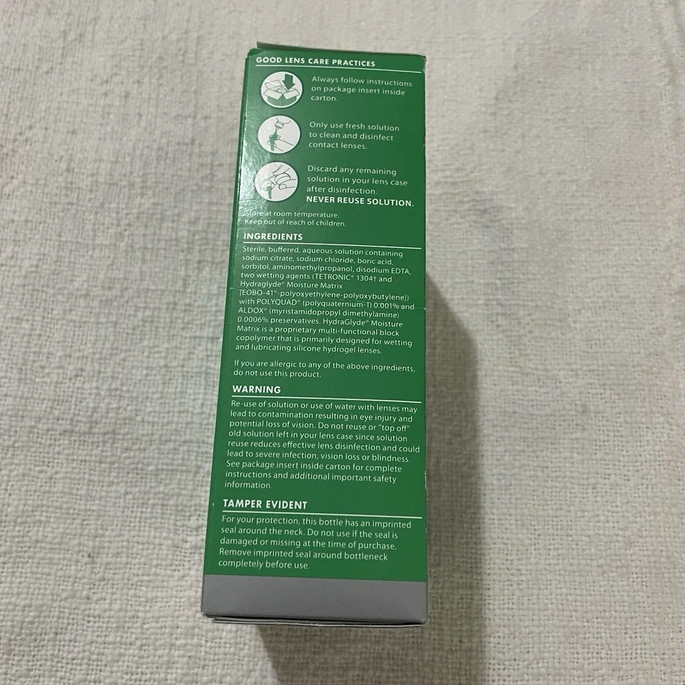 Opti-Free Twin Pack Puremoist Multi-Purpose Disinfecting Solution With Lens Case